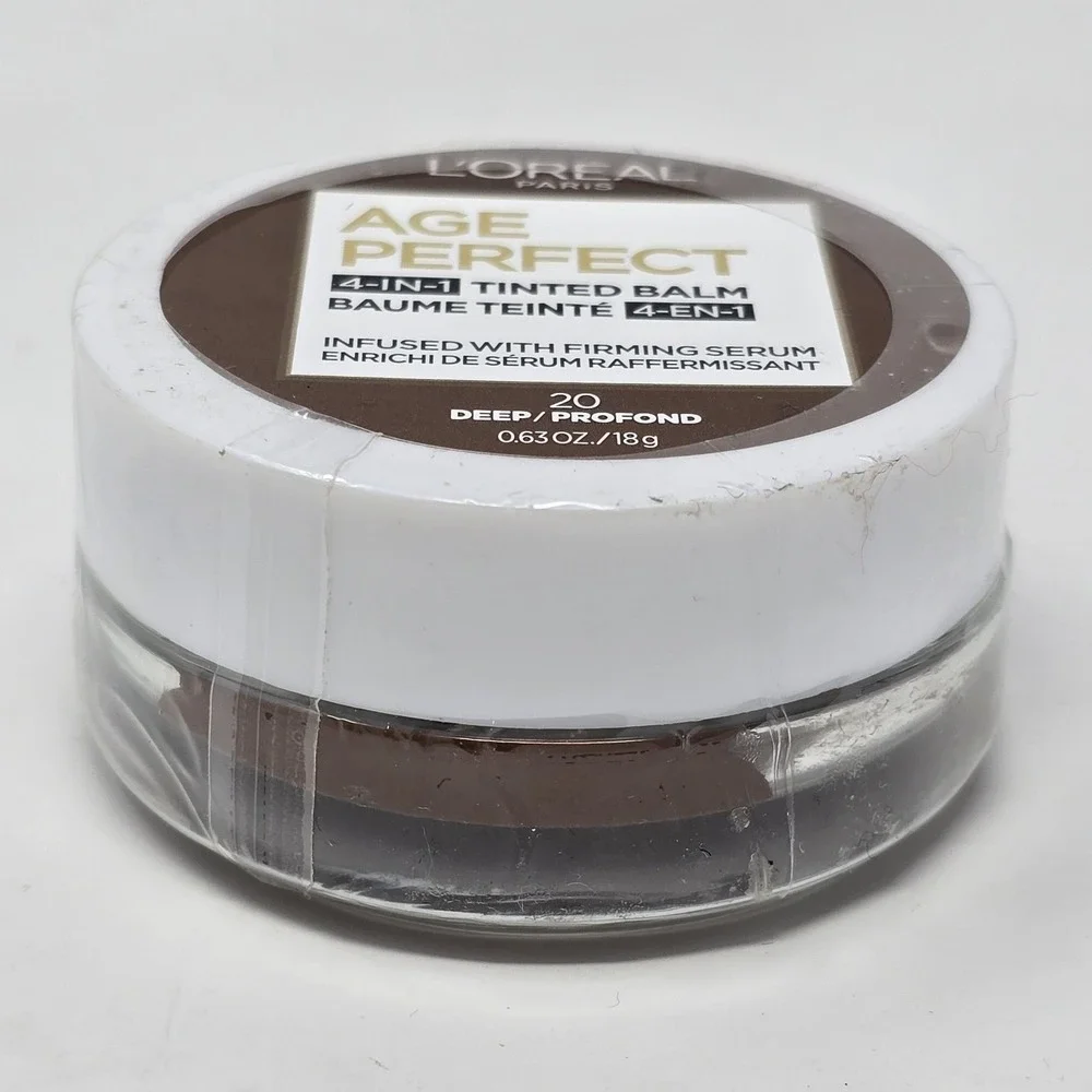 L'Oreal Age Perfect 4-in-1 Tinted Balm 20 Deep 0.63oz Firming Serum Face Makeup